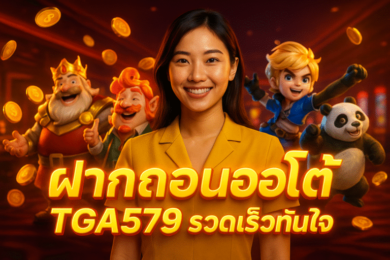 ฝากถอนออโต้ TGA579 รวดเร็วทันใจ